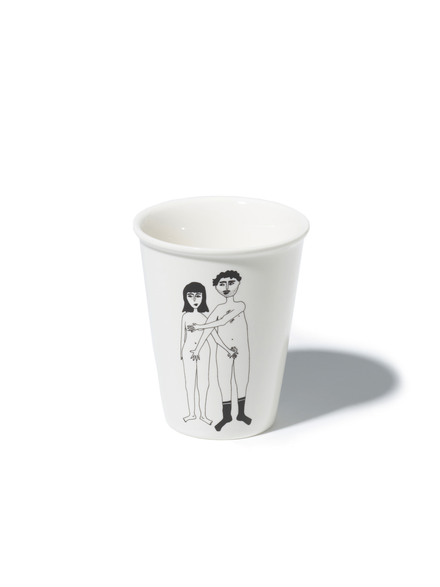 HELEN B Porzellan Becher COUPLES mit verschiedenen Illustrationen