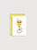 JUST COOL DESIGN mini Kunstprint Champagner