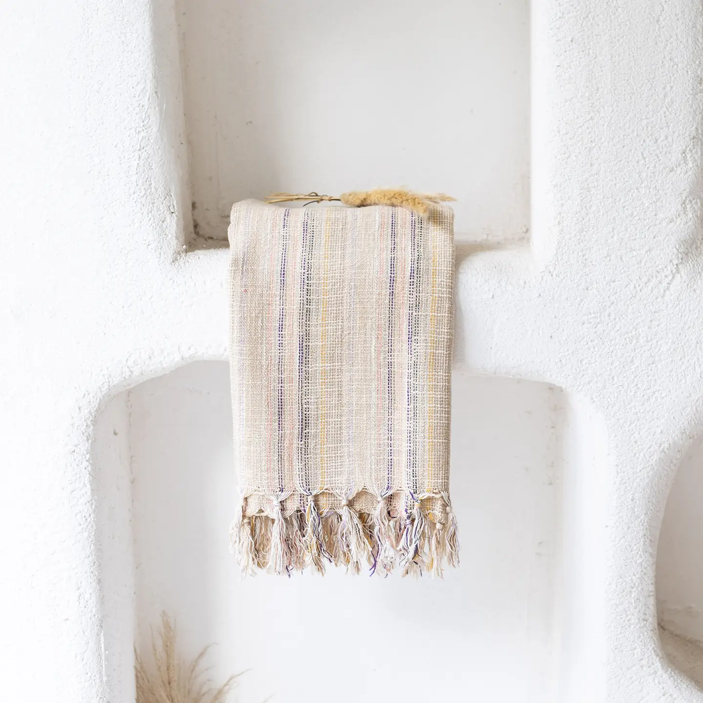 Leichtes Baumwolltuch / Badetuch verschiedene Muster