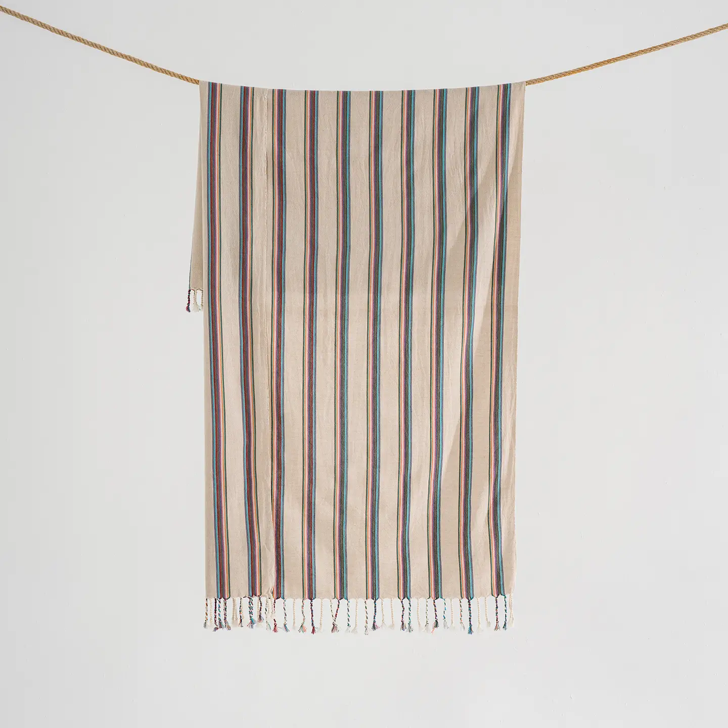 Leichtes Baumwolltuch / Badetuch verschiedene Muster