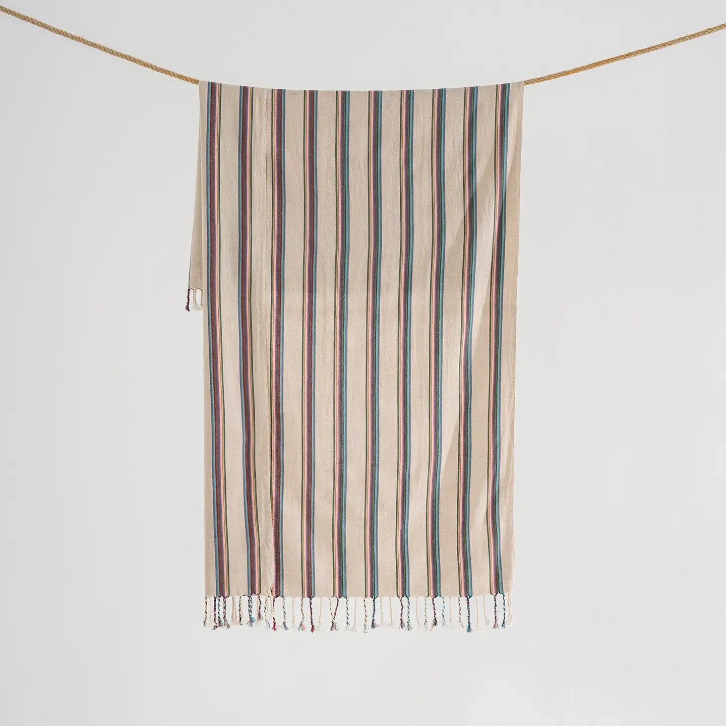 Leichtes Baumwolltuch / Badetuch verschiedene Muster