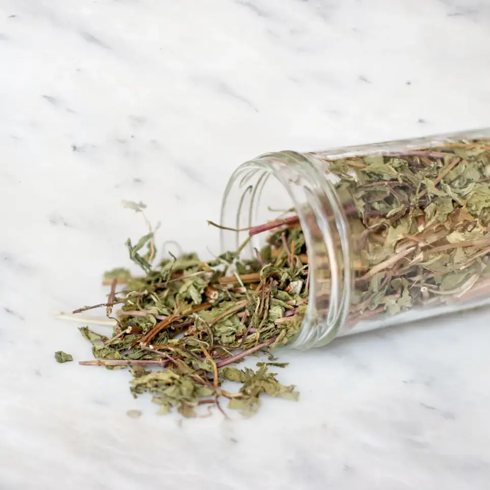 Blumen-Tee verschiedene Aromen