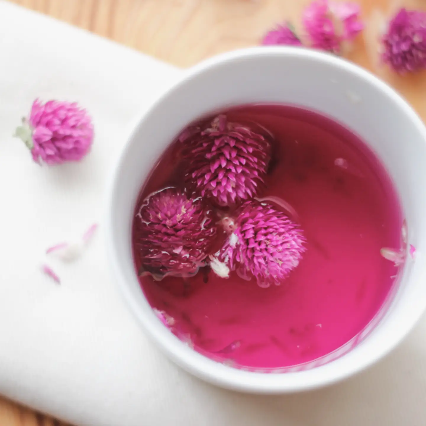 Blumen-Tee verschiedene Aromen