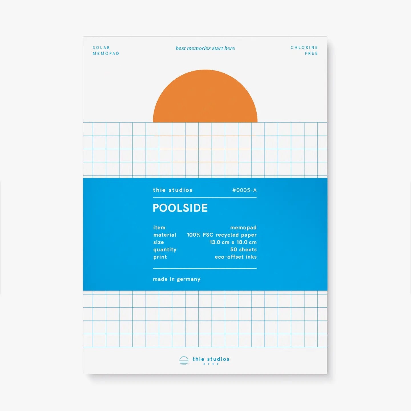 Abreissblock – POOLSIDE