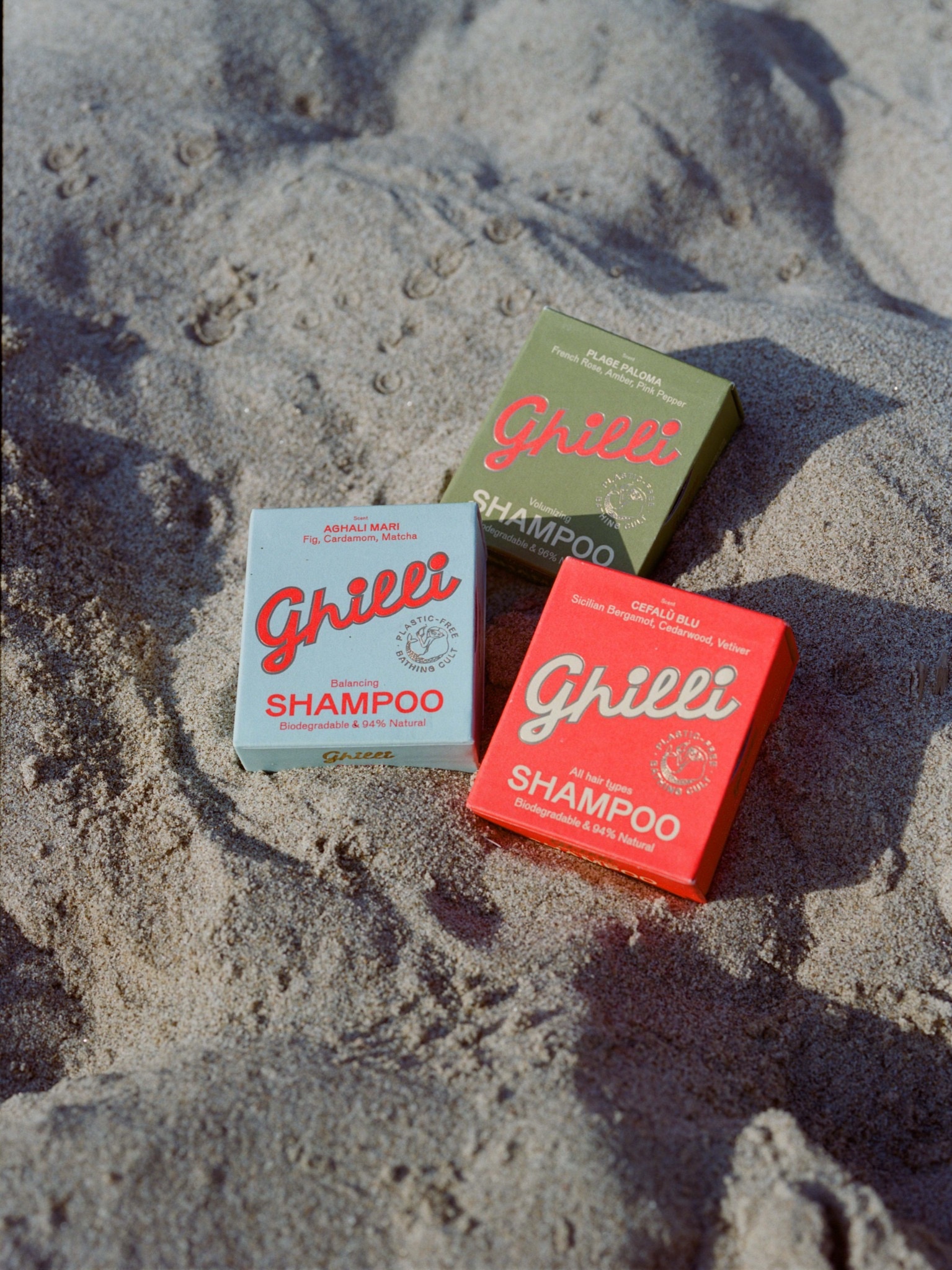 GHILLI Shampoo Bar - verschiedene Düfte