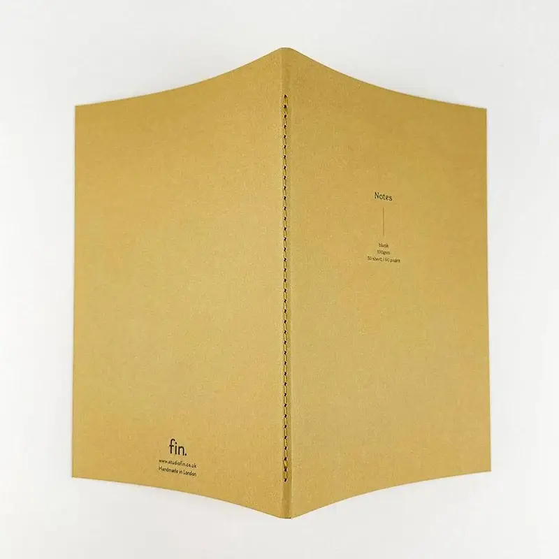 FIN STUDIO Mini Notizheft - beige