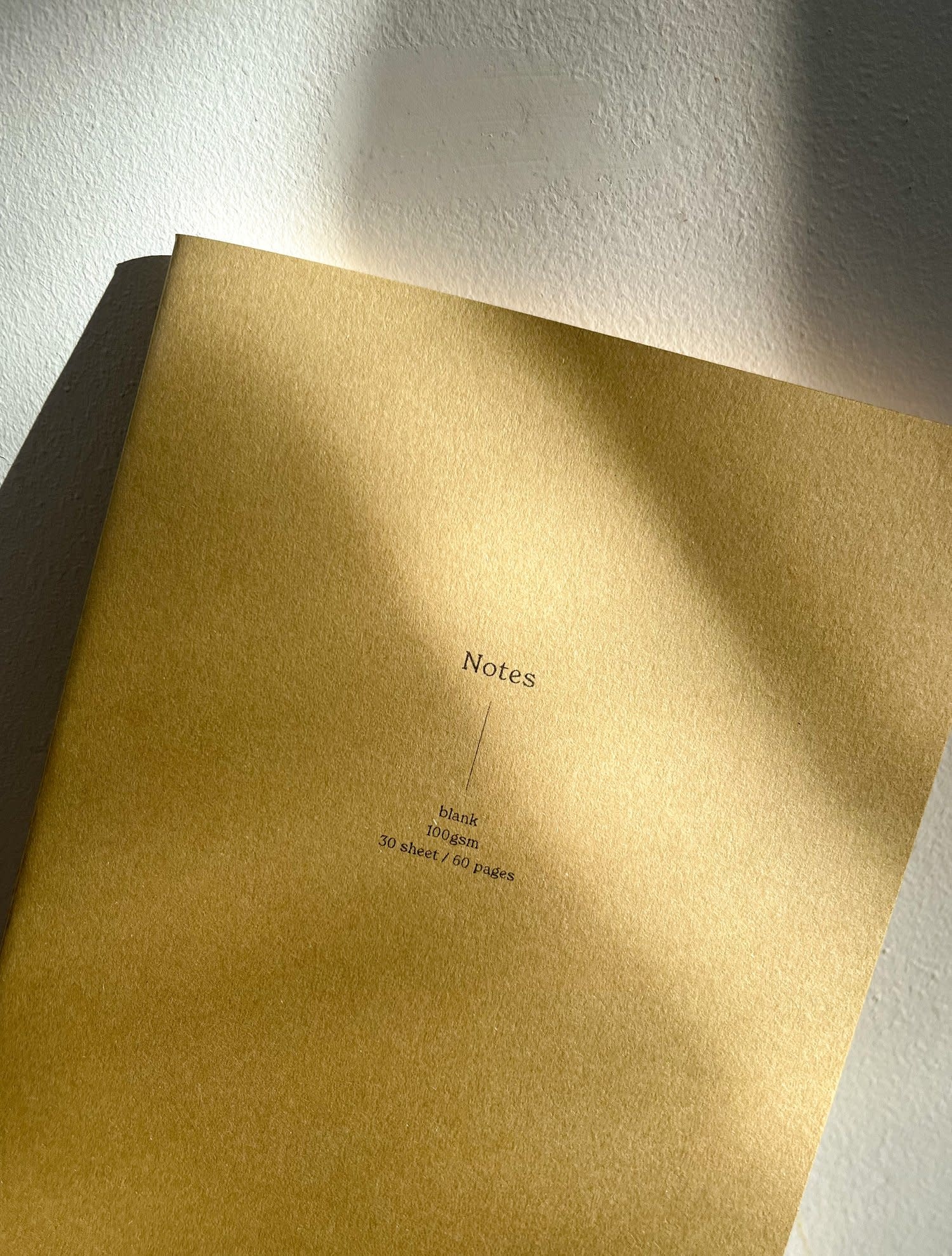 FIN STUDIO Mini Notizheft - beige