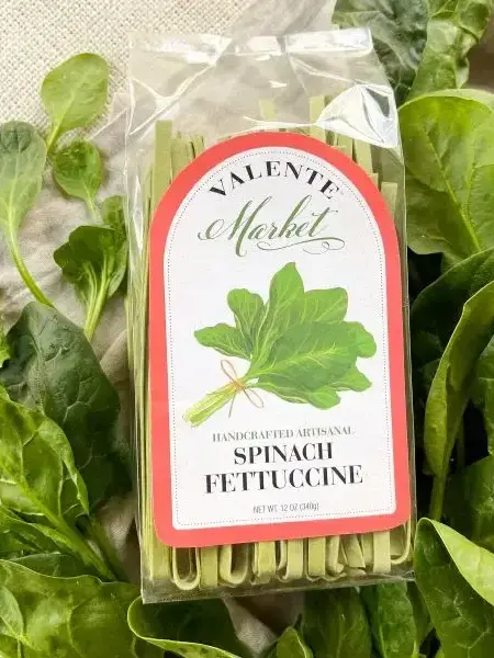 Spinat - Fettuccine