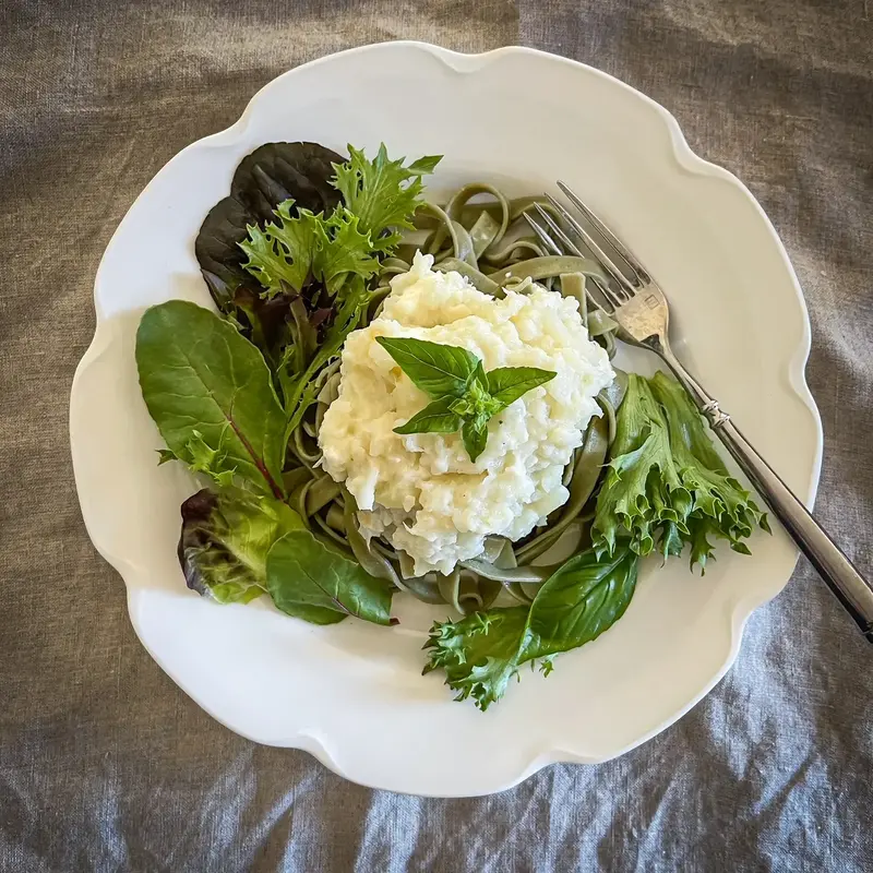 Spinat - Fettuccine