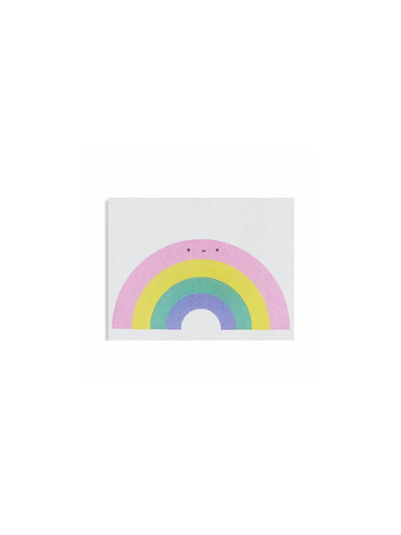 SCOUT EDITIONS Kleine Doppelkarte Regenbogen