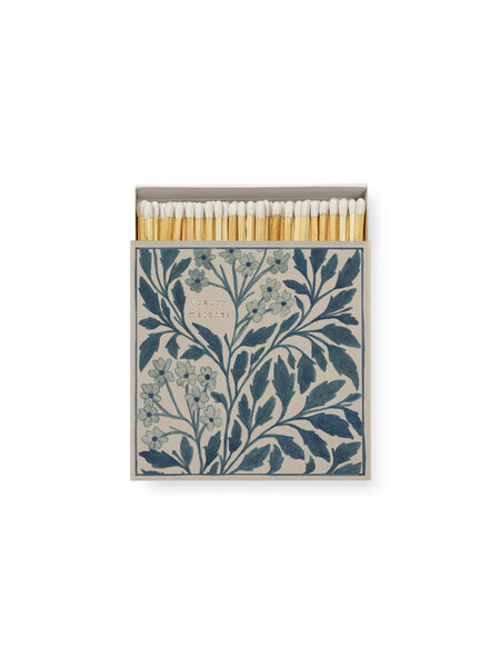 ARCHIVIST GALLERY Blue Flowers Luxury Matches – Streichholzschachtel