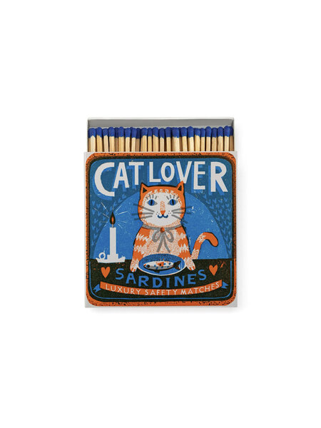 ARCHIVIST GALLERY Cat Lover Luxury Matches – Streichholzschachtel