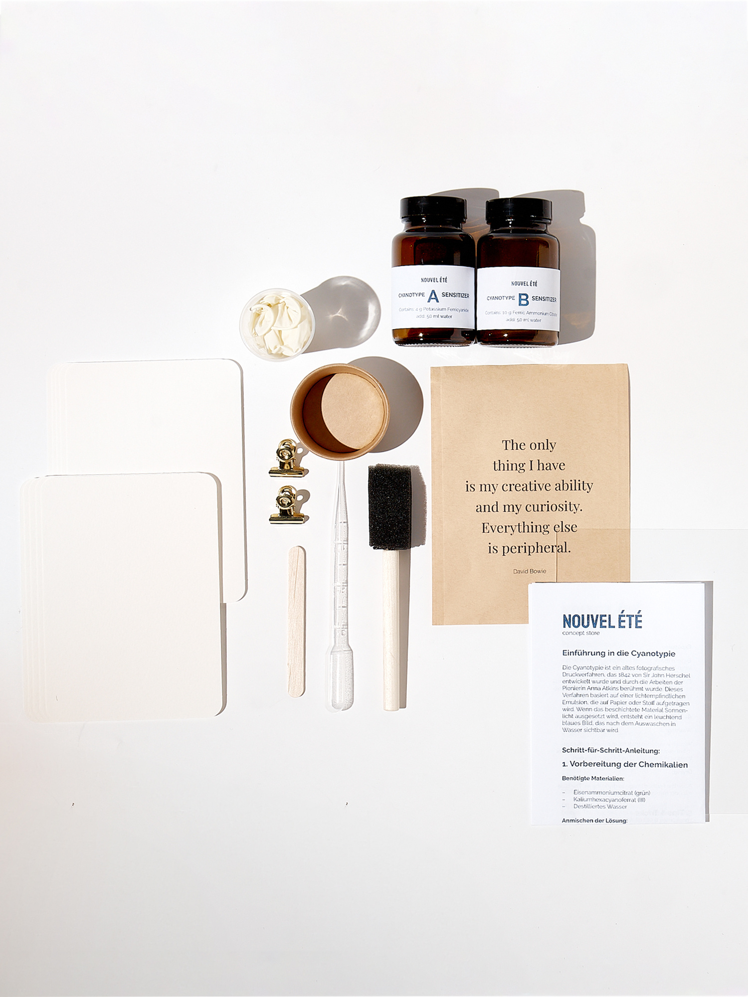 NOUVEL ÉTÉ Cyanotype Starter Kit