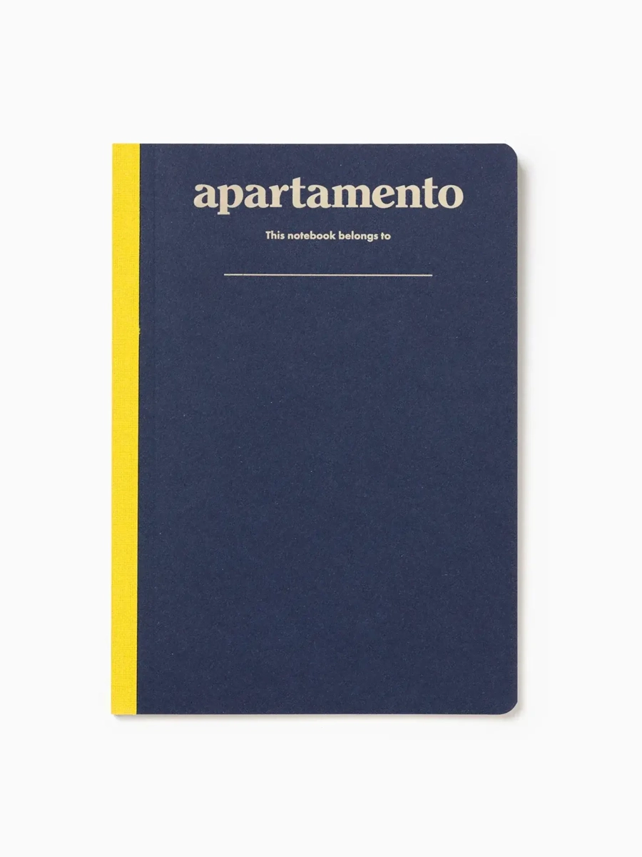 APARTAMENTO Notizbuch blau