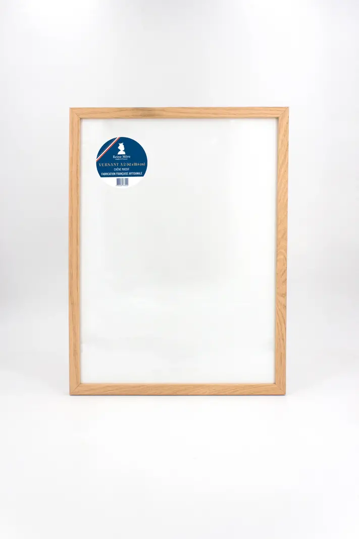 REINE MÈRE Bilderrahmen verschiedene Grössen Glas massive Eiche