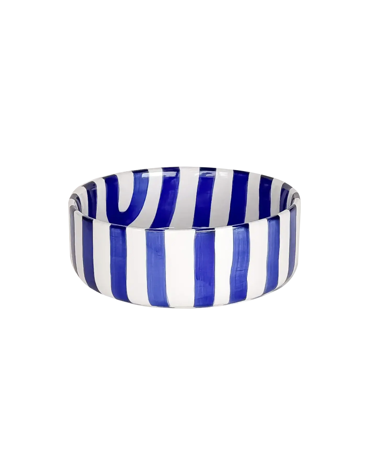 MAGAZIN MINORI Schale – mare blue stripes