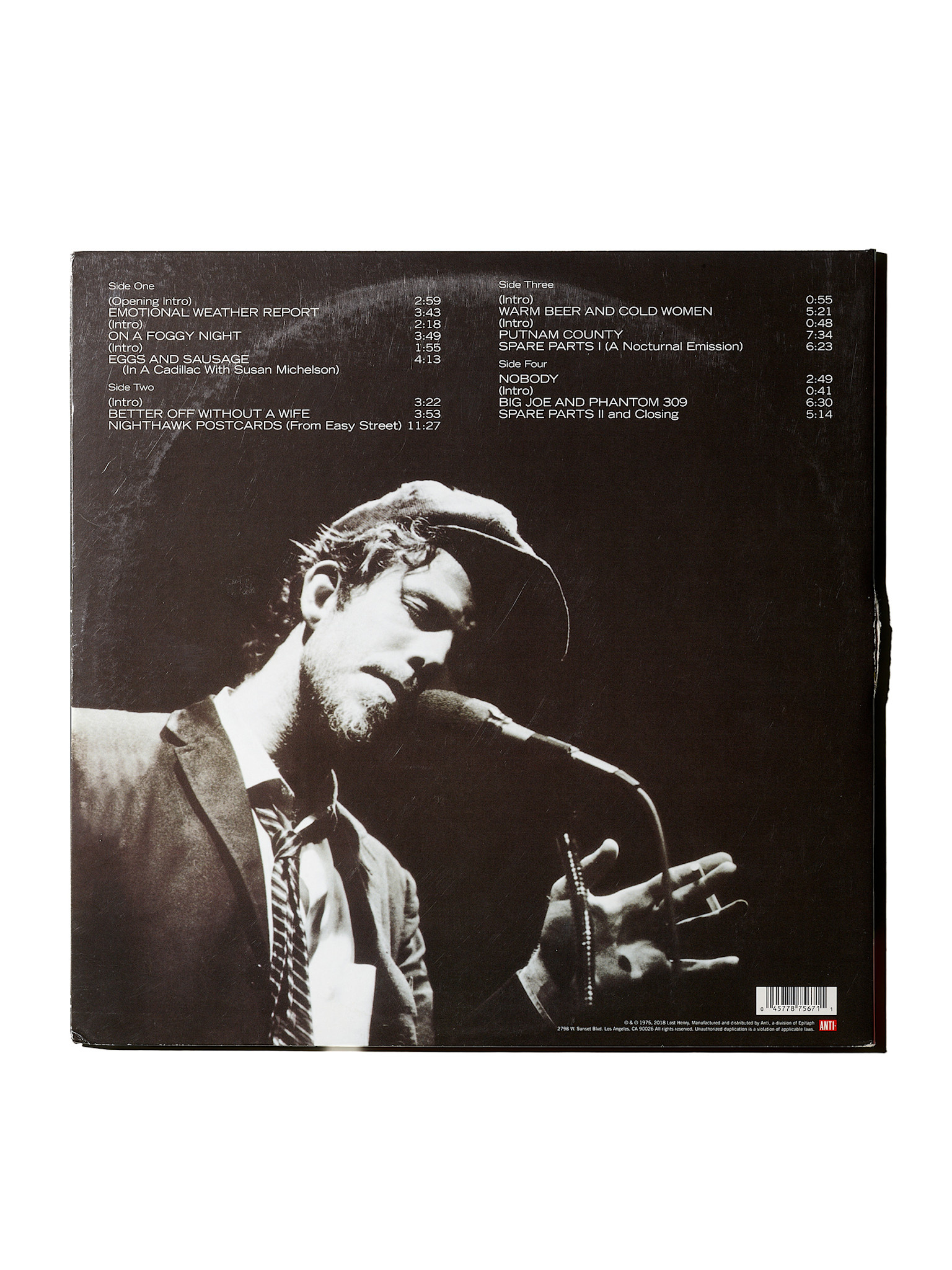 HARK RECORDS PARIS Tom Waits – Nighthawks at the Diner