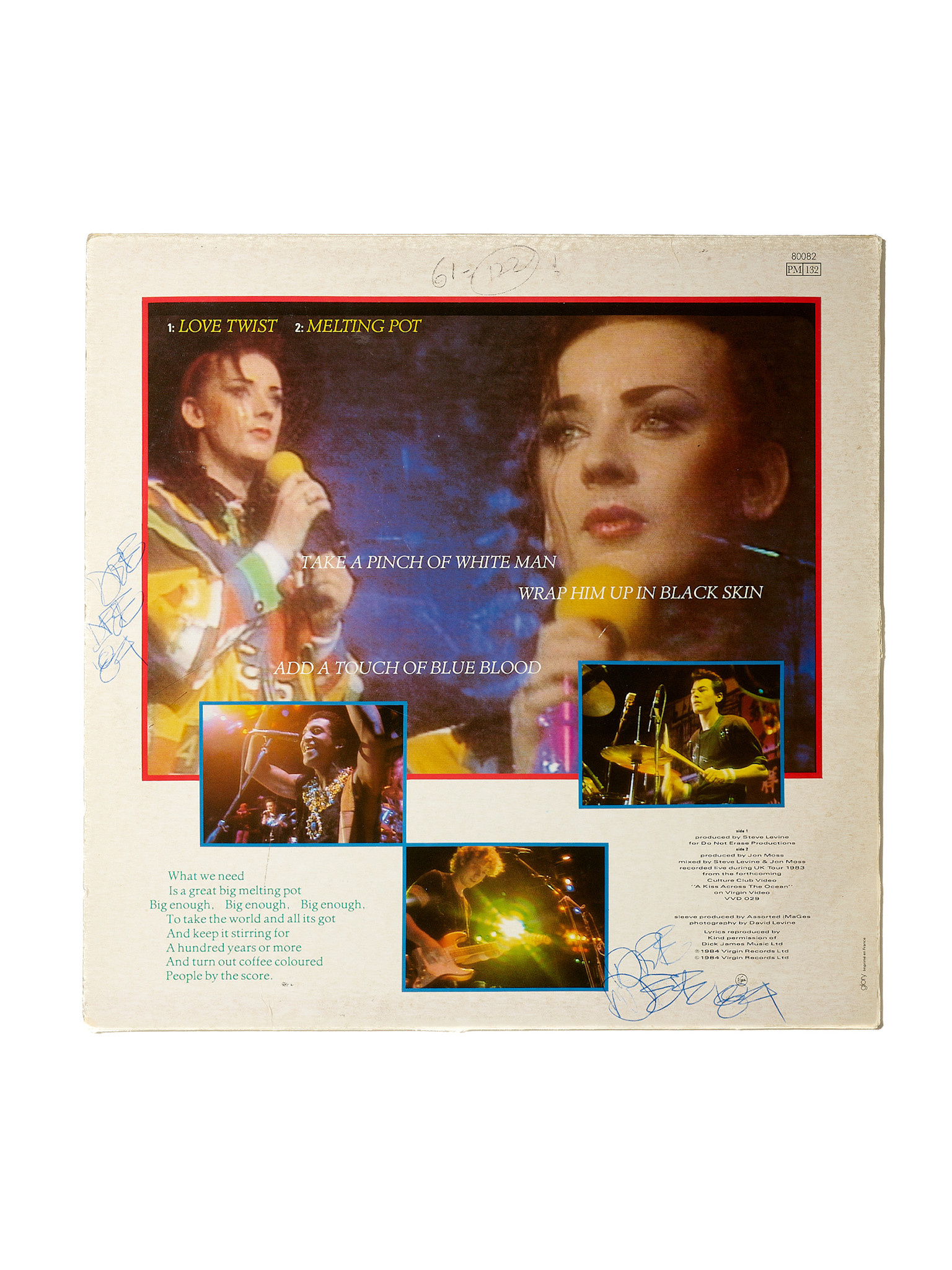 HARK RECORDS PARIS Culture Club – Miss Me Blind / It’s a Miracle