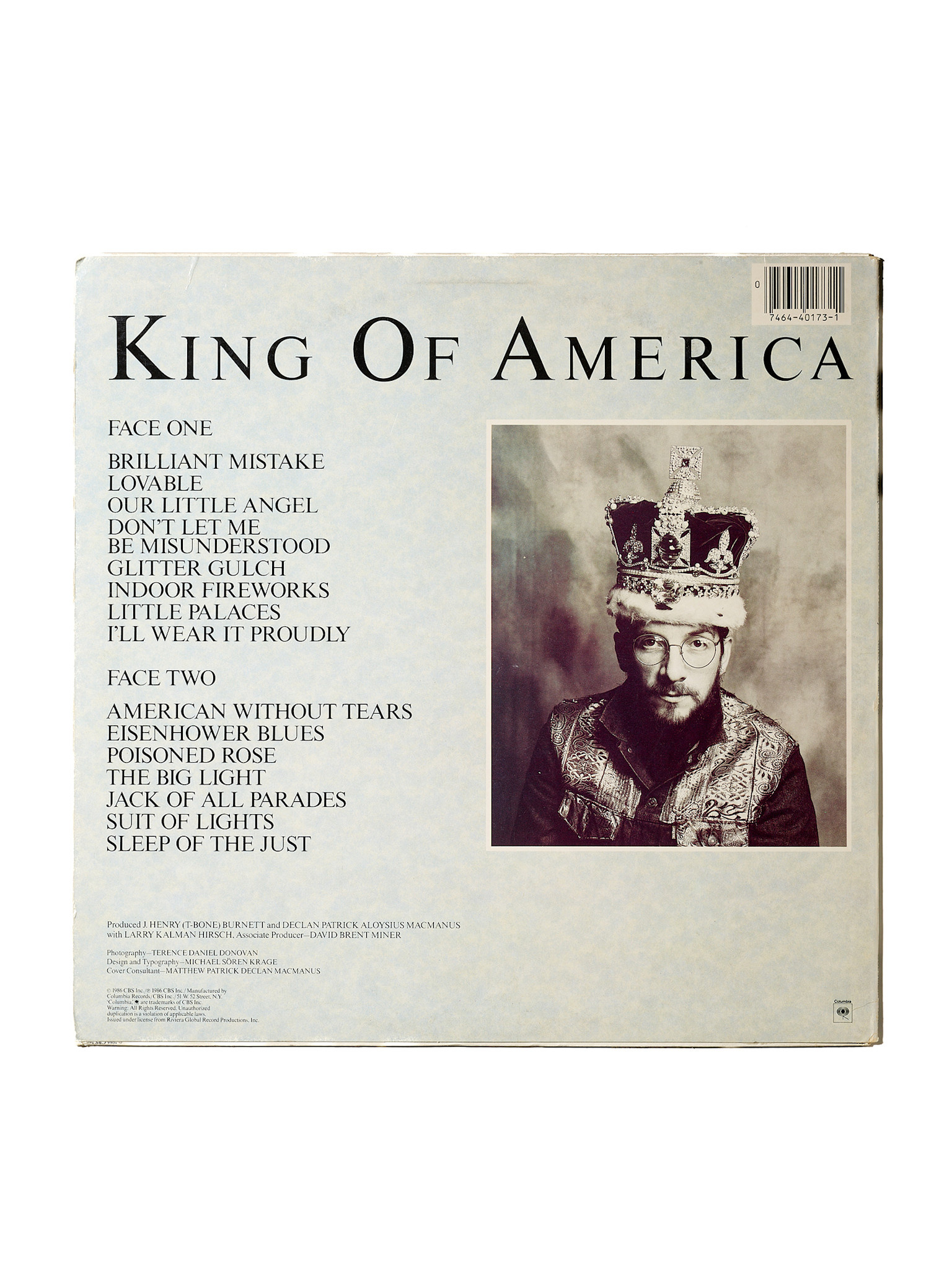 HARK RECORDS PARIS The Costello Show – King of America