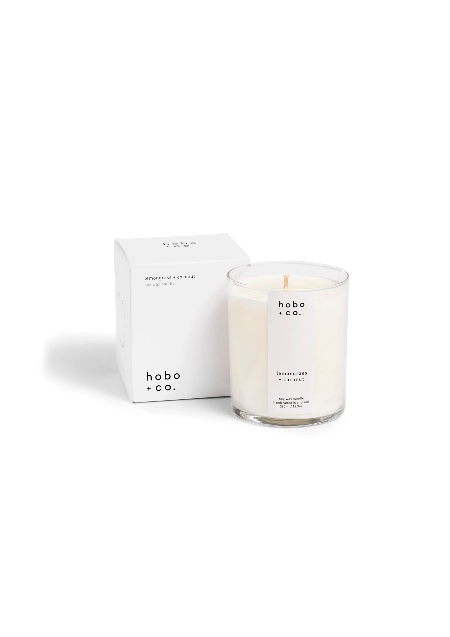 HOBO + CO Grosse Duftkerze aus Sojawachs - verschiedene Düfte