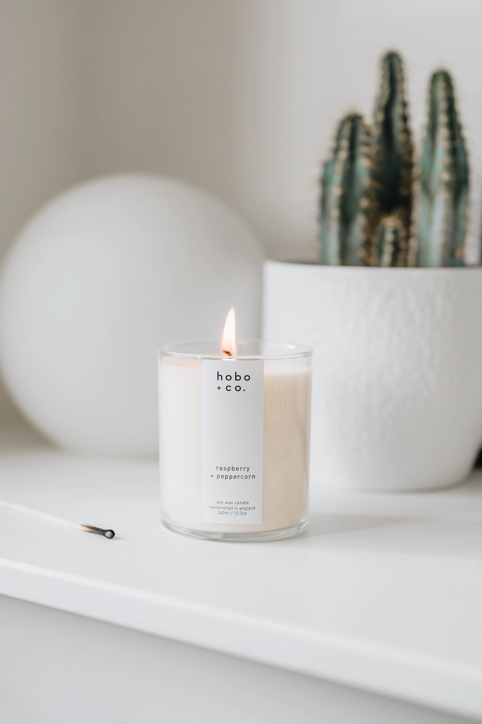 HOBO + CO Grosse Duftkerze aus Sojawachs - verschiedene Düfte