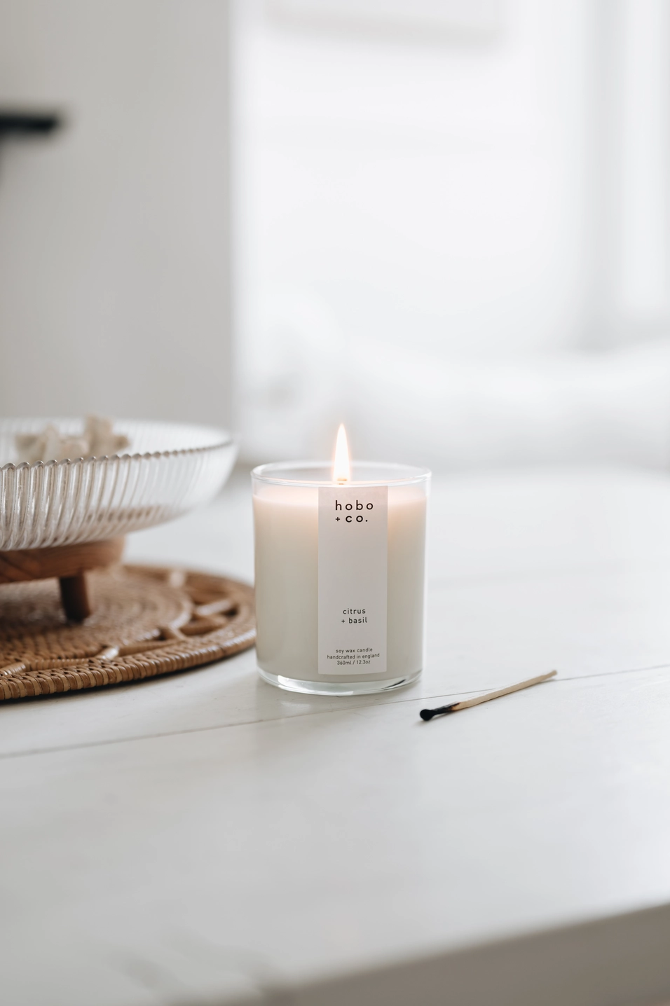 HOBO + CO Grosse Duftkerze aus Sojawachs - verschiedene Düfte