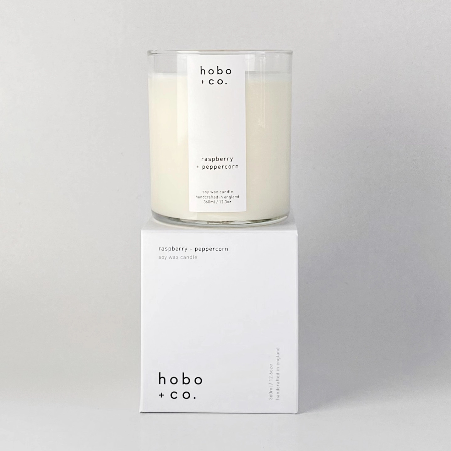 HOBO + CO Grosse Duftkerze aus Sojawachs - verschiedene Düfte