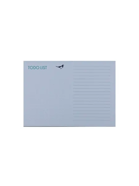 LE TYPOGRAPHE Abreissblock / Notepad TO DO LIST A5 - blue