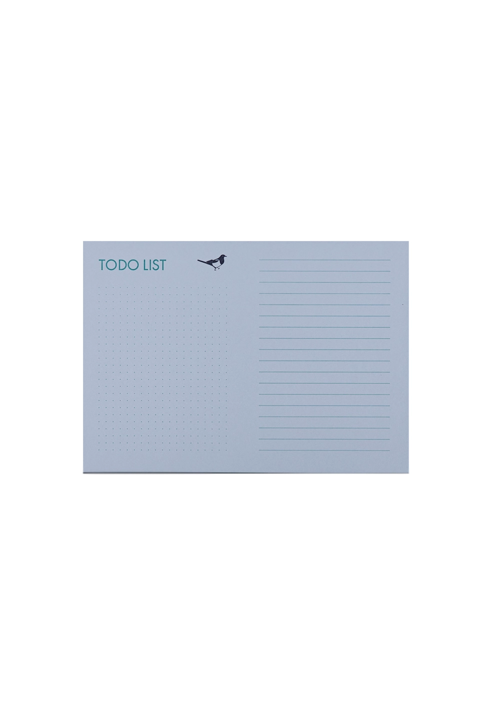 LE TYPOGRAPHE Abreissblock / Notepad TO DO LIST A5 - blue