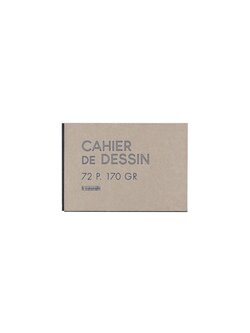 LE TYPOGRAPHE A6 Drawing Notebook Landscape 170g