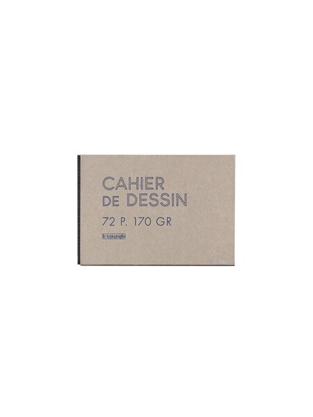 LE TYPOGRAPHE A6 Drawing Notebook Landscape 170g