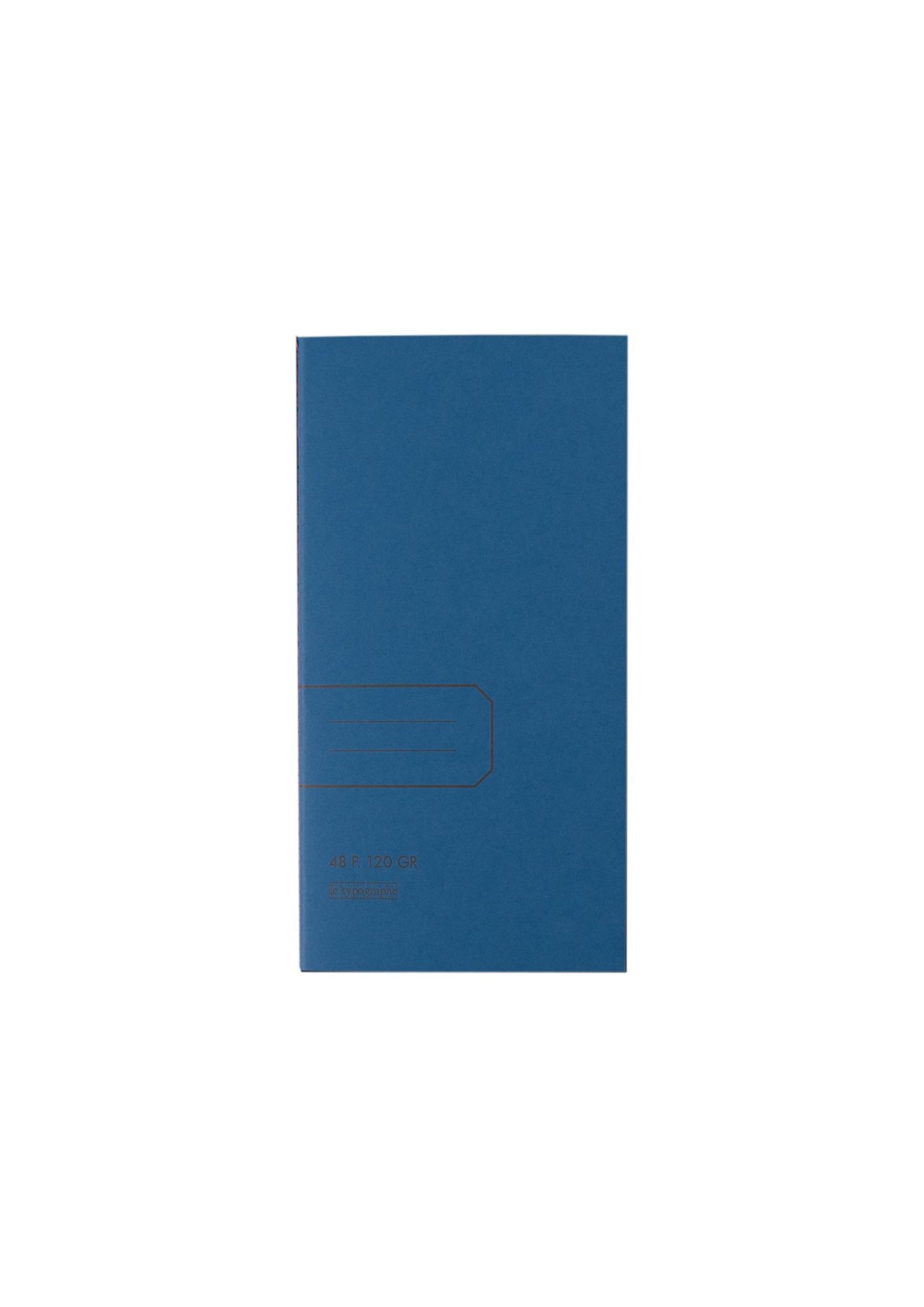 LE TYPOGRAPHE 11×21 Soft Cover Notebook - verschiedene Farben