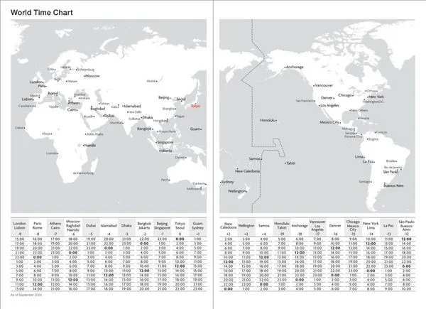 MARK'S 2026 Diary A5 Japan / Birds Purple