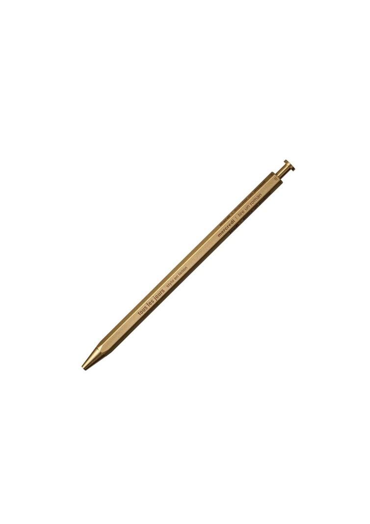 MARK'S Brass Gel Pen / Kugelschreiber aus Messing