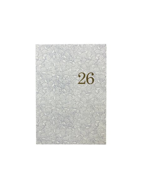 LE TYPOGRAPHE Feste Monatsagenda + Notizheft 2026  A5– Japanisches Papier