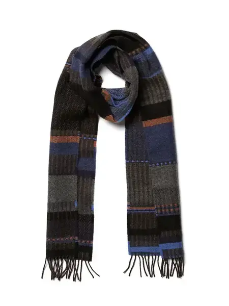 WALLACE SEWELL Schal aus Merino Lammwolle Maela Obsidian