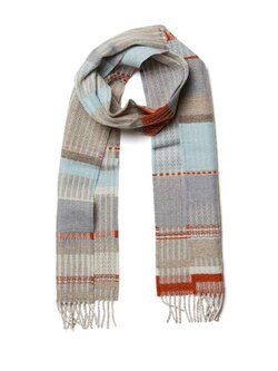 WALLACE SEWELL Schal aus Merino Lammwolle Maela Snow