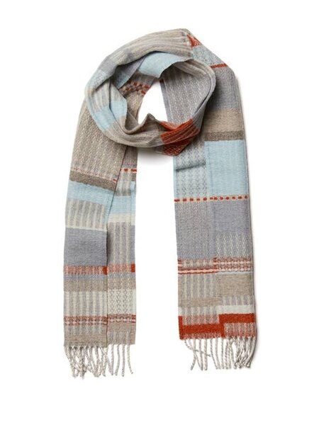 WALLACE SEWELL Schal aus Merino Lammwolle Maela Snow
