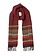 WALLACE SEWELL Schal aus Merino Lammwolle Fremont Beetroot