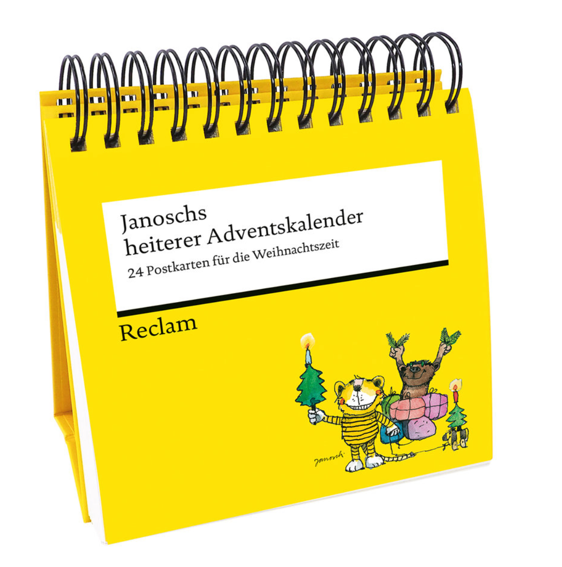 Janoschs heiterer Adventskalender – 24 Postkarten für die Weihnachtszeit