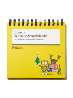 Janoschs heiterer Adventskalender – 24 Postkarten für die Weihnachtszeit