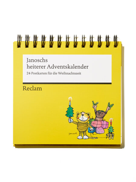 Janoschs heiterer Adventskalender – 24 Postkarten für die Weihnachtszeit