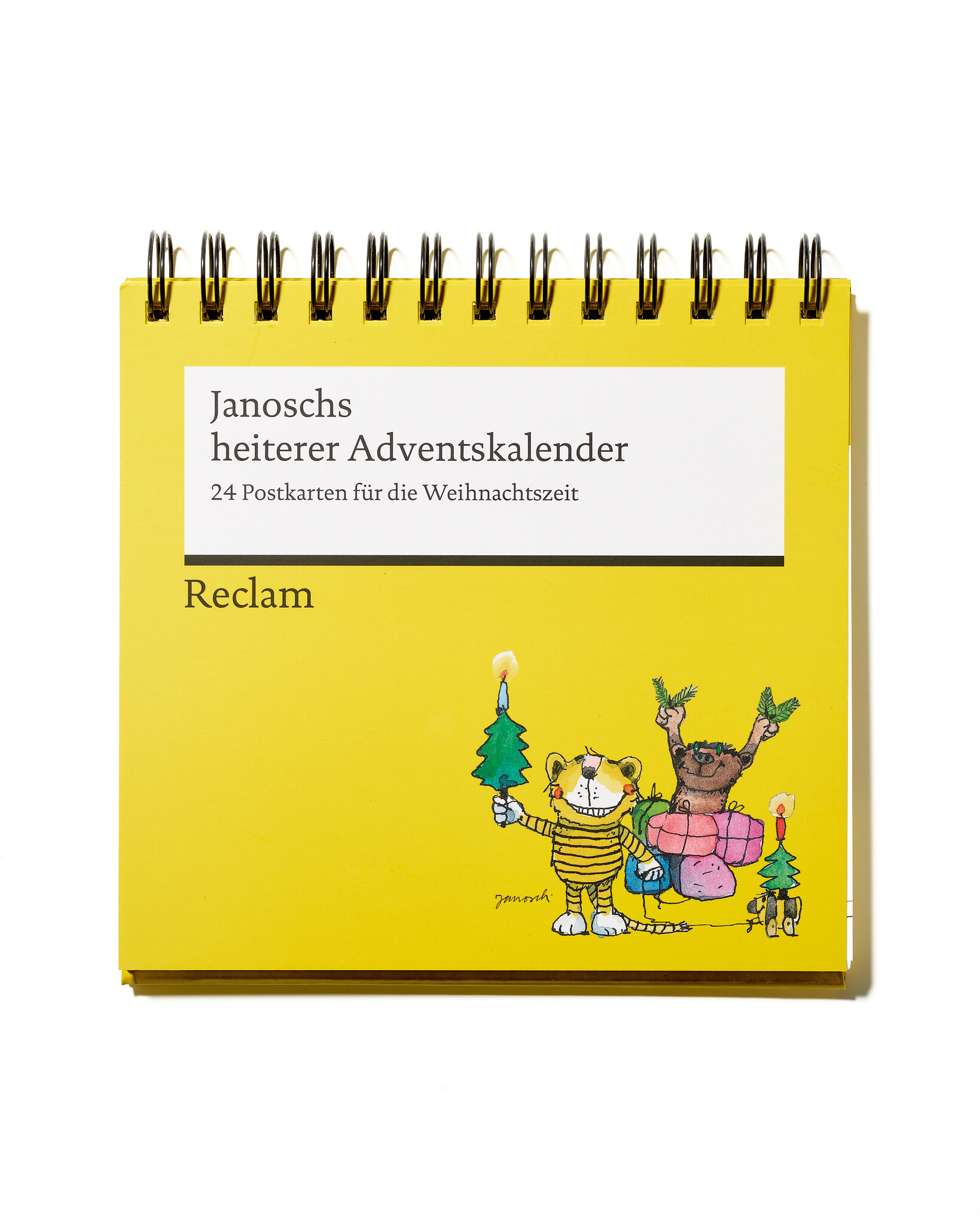 Janoschs heiterer Adventskalender – 24 Postkarten für die Weihnachtszeit
