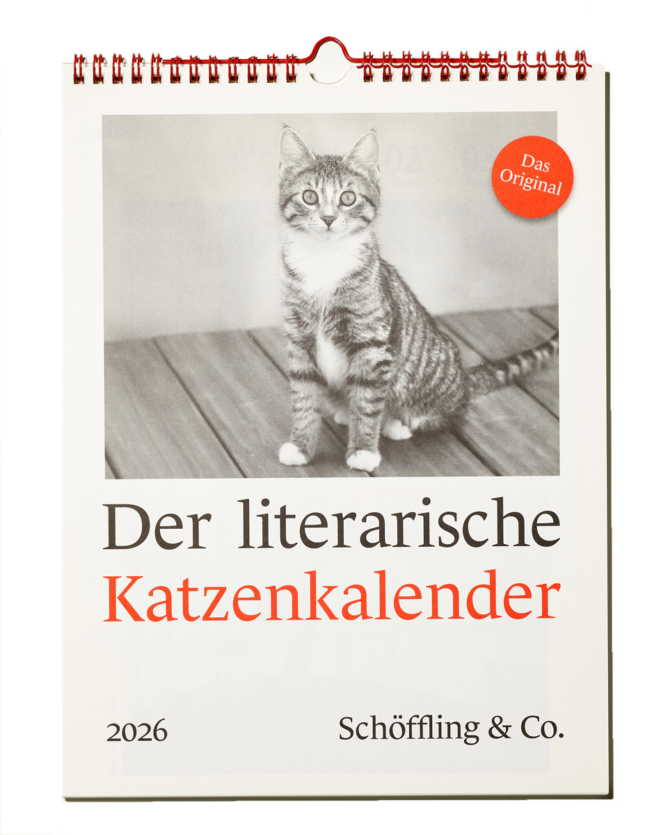 Der literarische Katzenkalender 2026