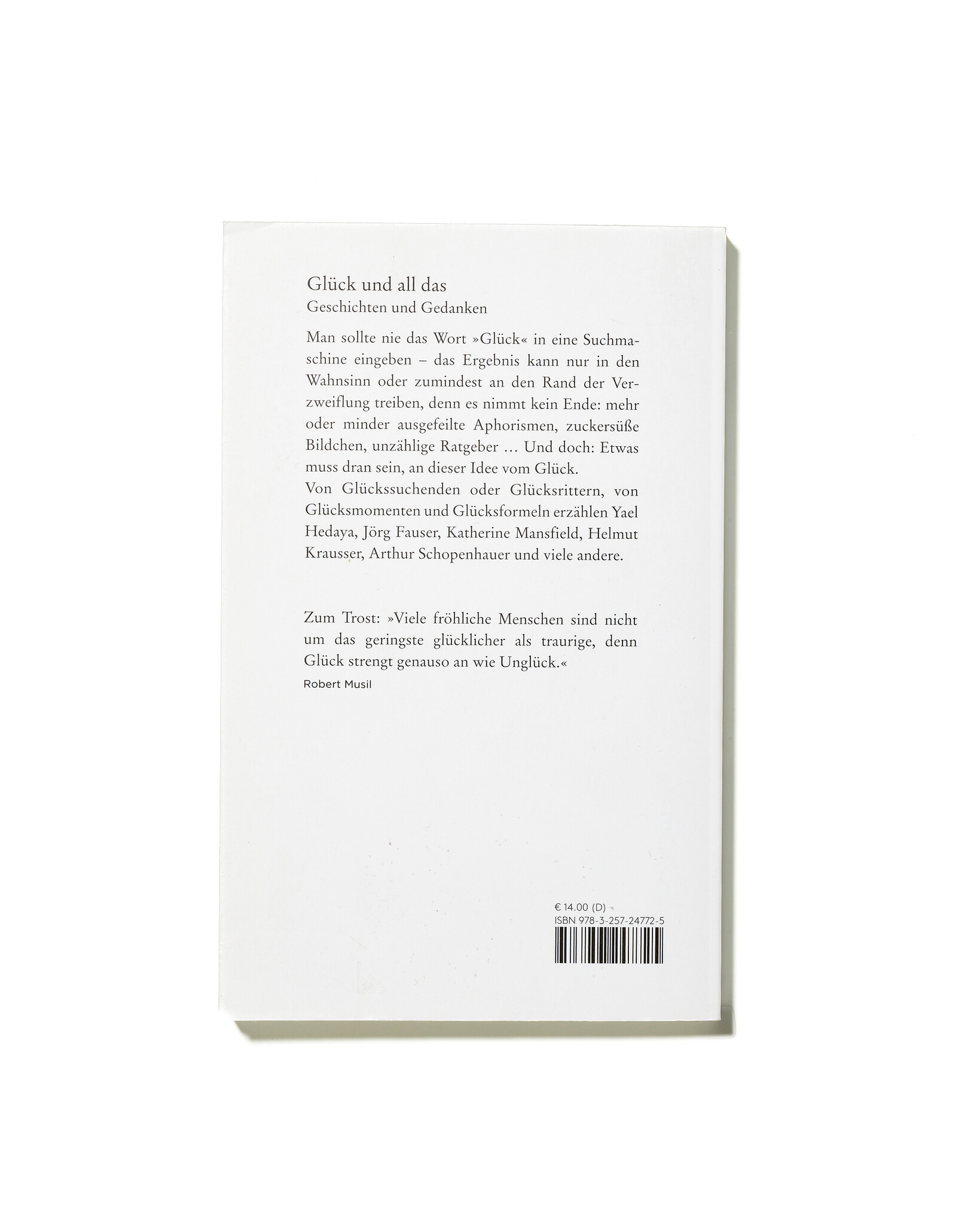 Glück und all das – Geschichten und Gedanken