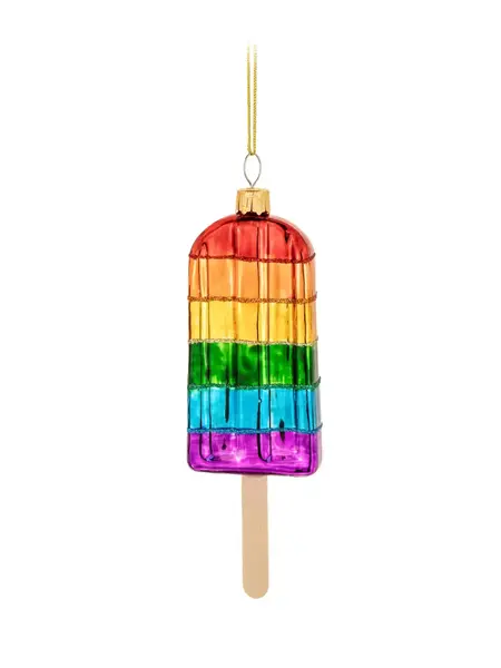 SASS & BELLE Weihnachtshänger Regenbogen Glacé