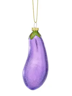 SASS & BELLE Weihnachtshänger Aubergine
