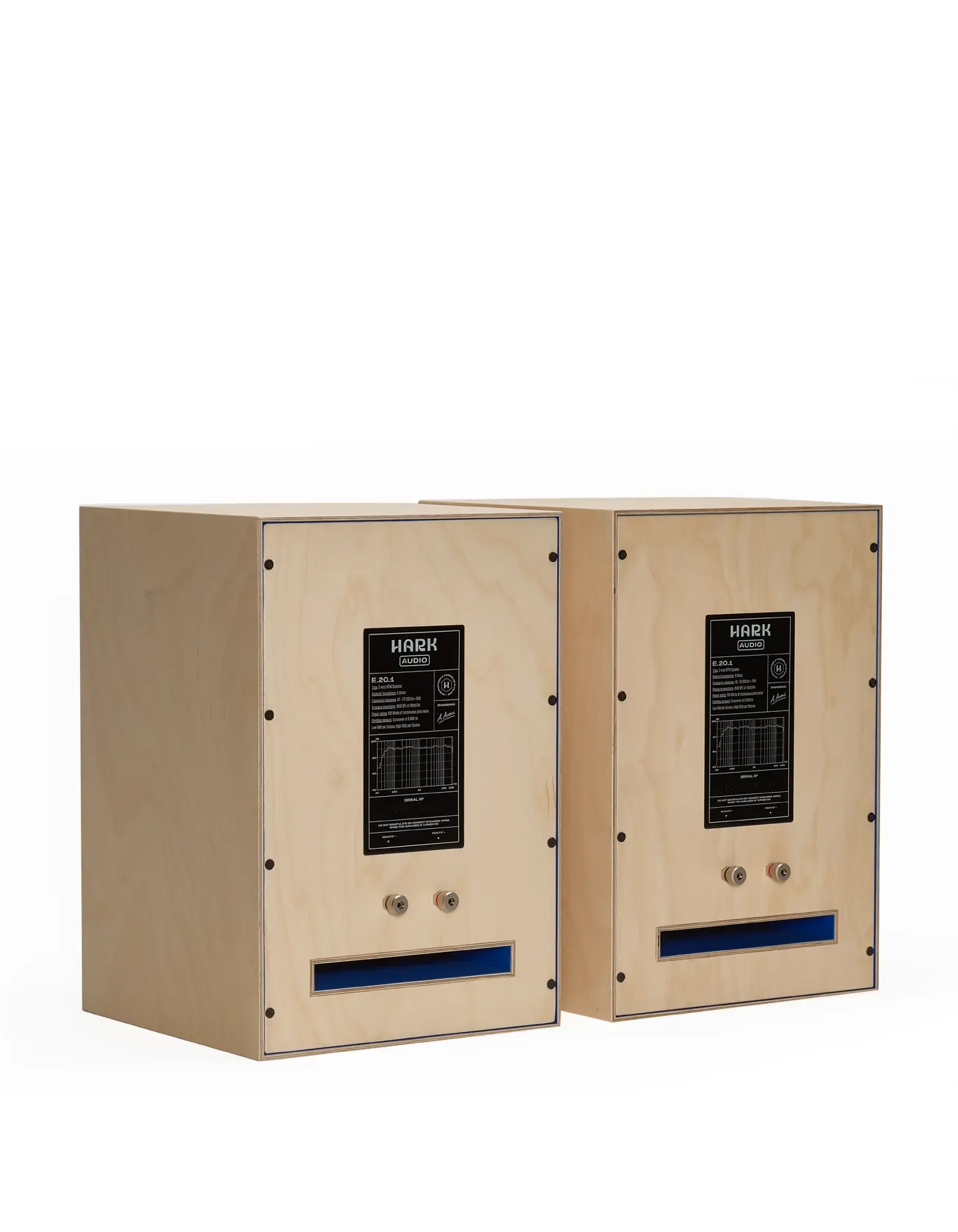 HARK RECORDS PARIS Kompakter High-End Lautsprecher – E.20