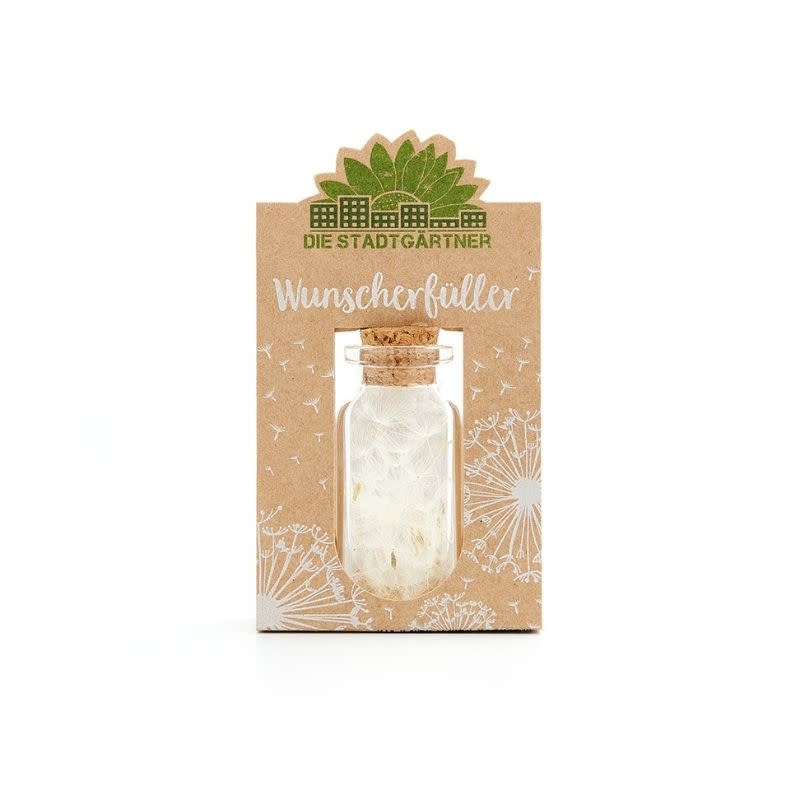 DIE STADTGÄRTNER Wunscherfüller - Pusteblumen im Gläschen