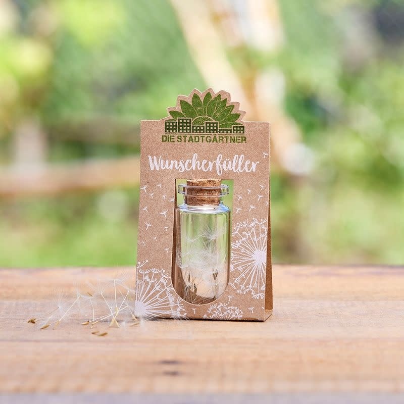 DIE STADTGÄRTNER Wunscherfüller - Pusteblumen im Gläschen